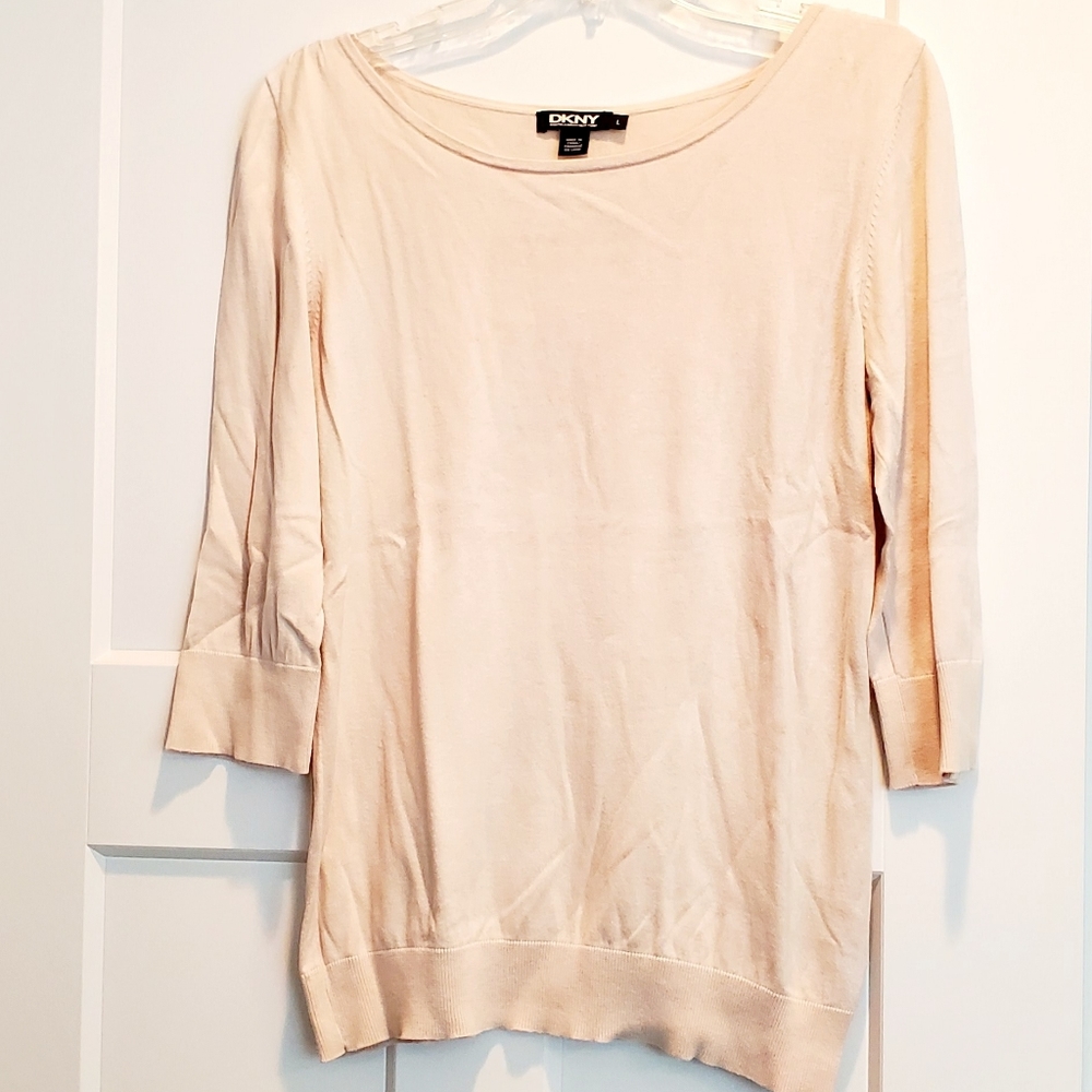DKNY 3/4 Sleeve Blouse